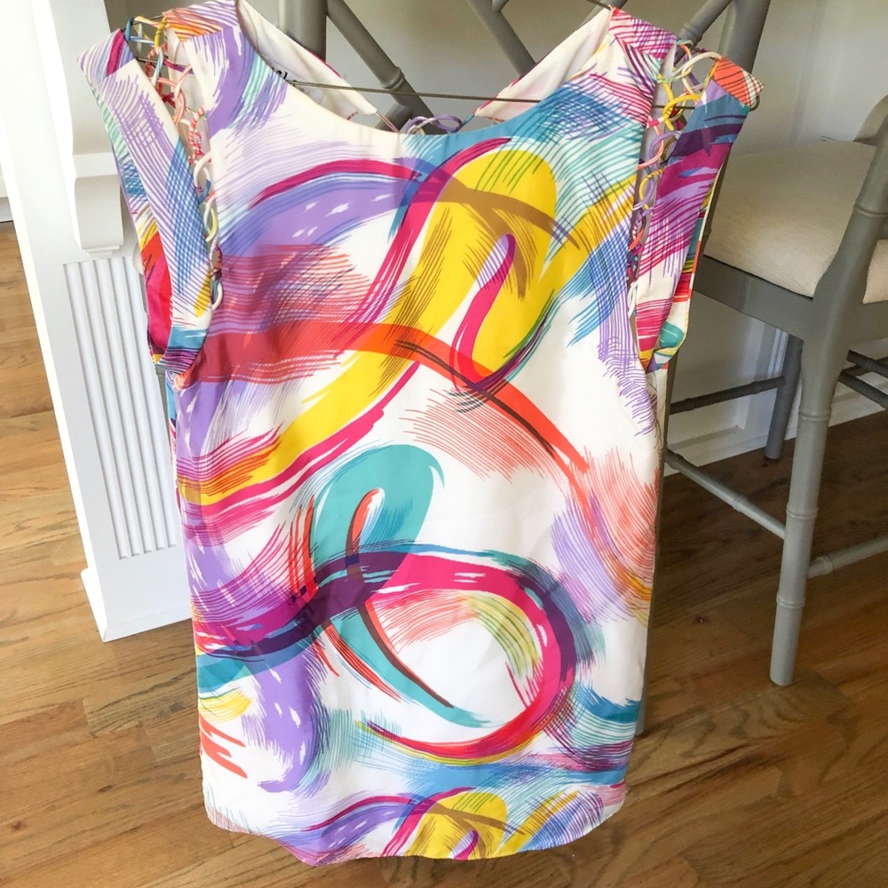 Tibi Silk Shift Dress